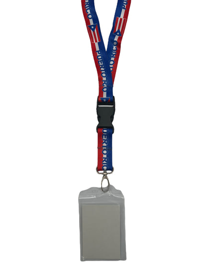 Lanyard Puerto Rico con ID