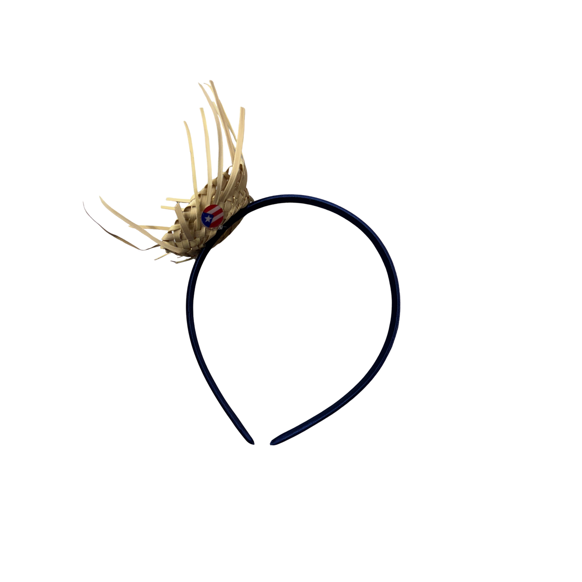 Diadema con pava jíbara de PR