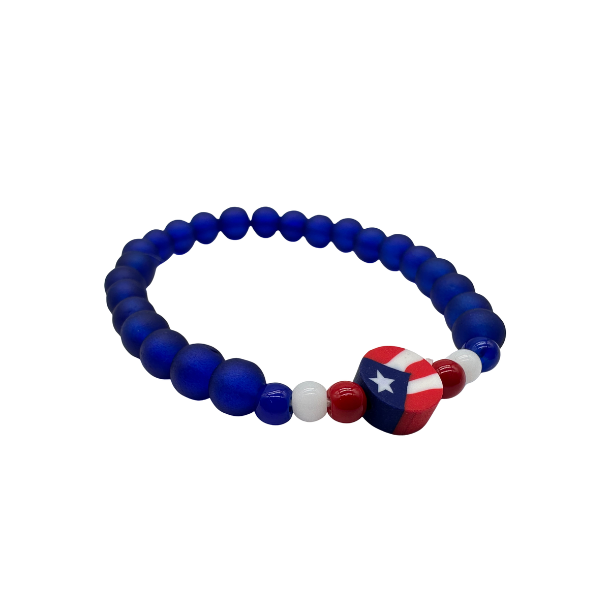 Pulsera de perlas clear